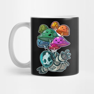 skull astronaut nr4 Mug